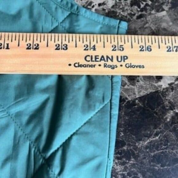 J Crew Men's Quilted Walker Vest Lined Green Patch Pockets Size XL $98 - Picture 5 of 12